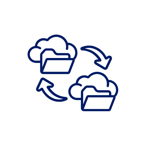 IT migration icon